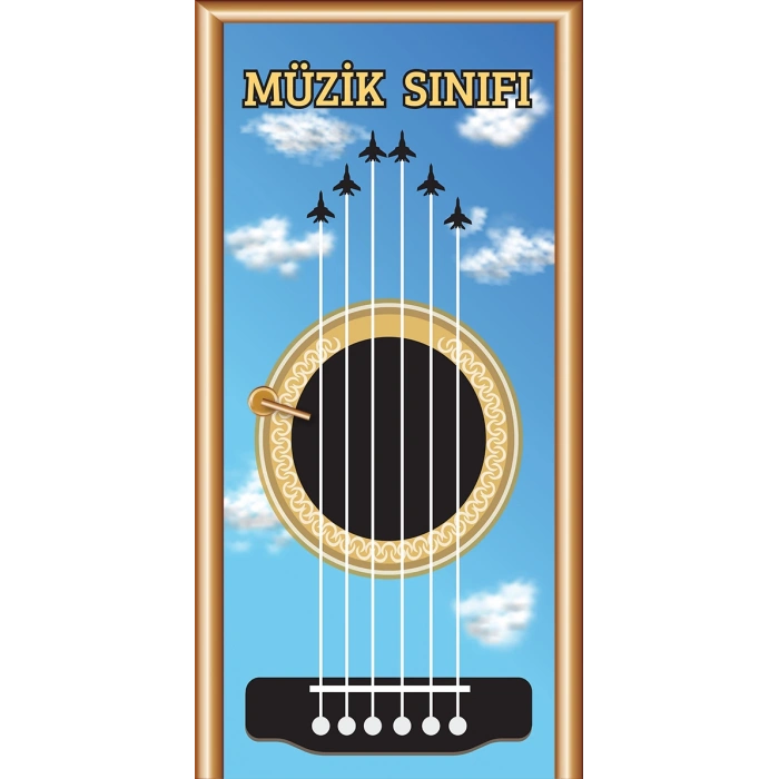 Müzik Sınıfı Kapı Giydirme 02