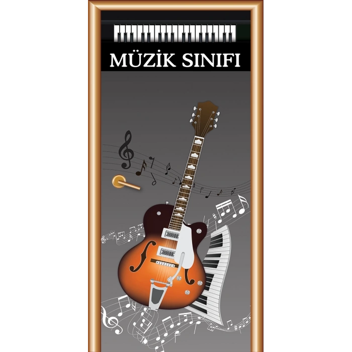 Müzik Sınıfı Kapı Giydirme 03