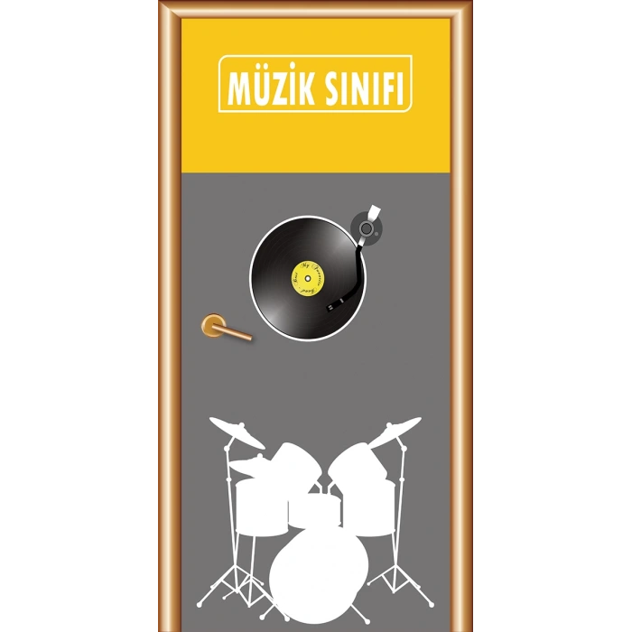 Müzik Sınıfı Kapı Giydirme 04