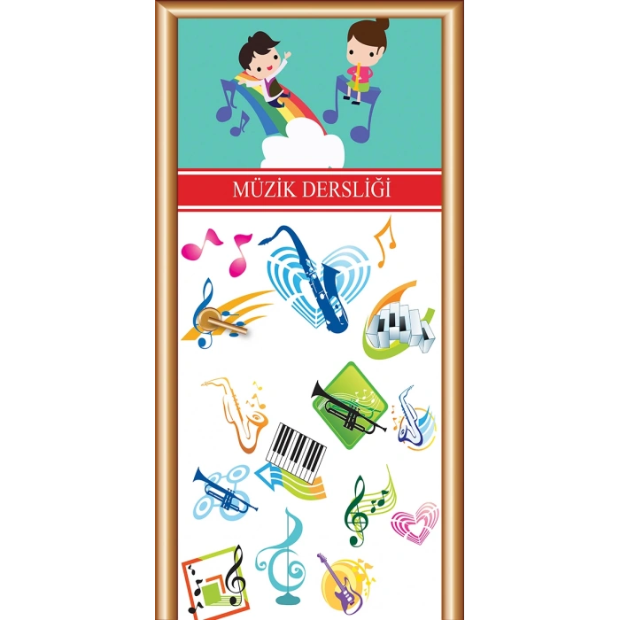 Müzik Sınıfı Kapı Giydirme 05