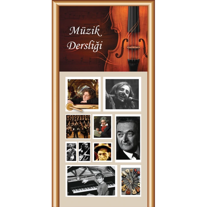 Müzik Sınıfı Kapı Giydirme 06