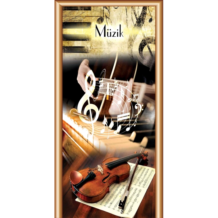 Müzik Sınıfı Kapı Giydirme 08