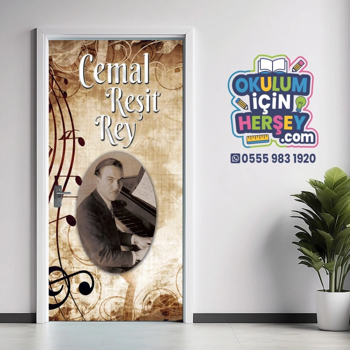 Müzik Sınıfı Kapı Giydirme 11