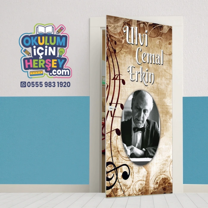 Müzik Sınıfı Kapı Giydirme 14