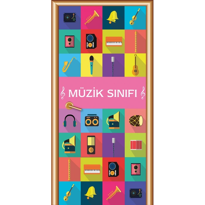 Müzik Sınıfı Kapı Giydirme 19