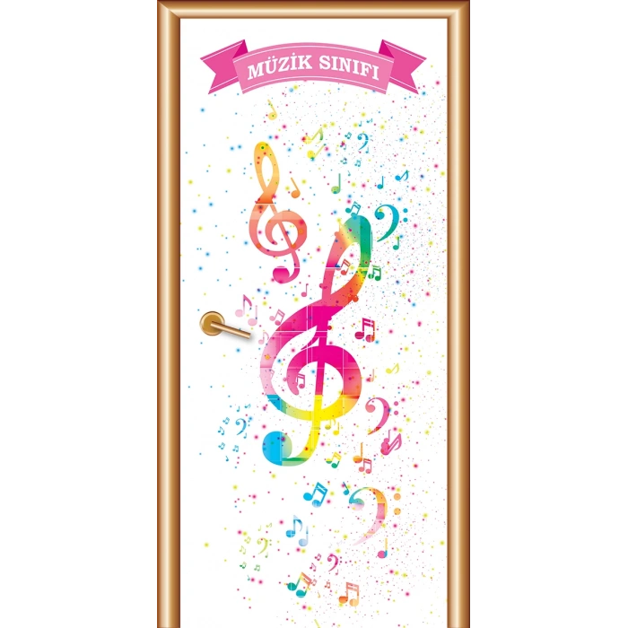 Müzik Sınıfı Kapı Giydirme 21
