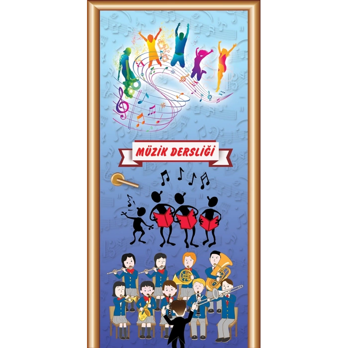 Müzik Sınıfı Kapı Giydirme 23