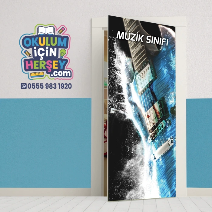 Müzik Sınıfı Kapı Giydirme 24