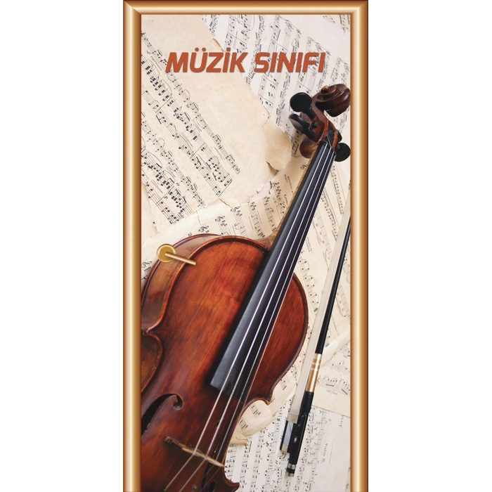 Müzik Sınıfı Kapı Giydirme 25