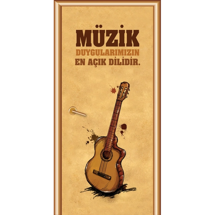 Müzik Sınıfı Kapı Giydirme 27