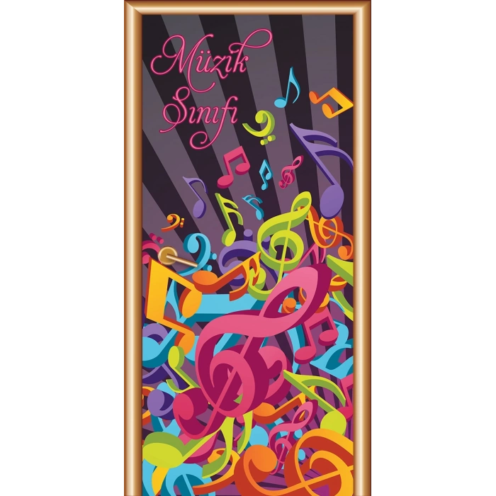 Müzik Sınıfı Kapı Giydirme 33