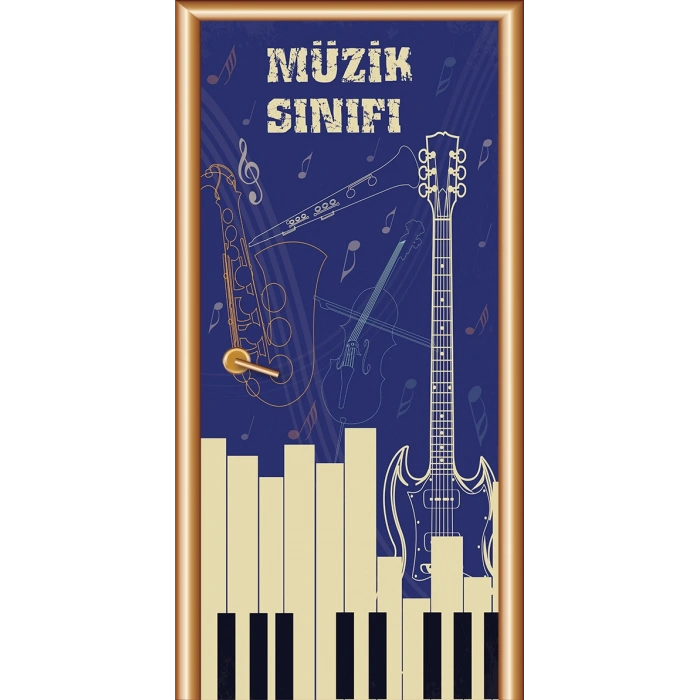 Müzik Sınıfı Kapı Giydirme 34