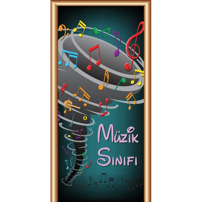Müzik Sınıfı Kapı Giydirme 35