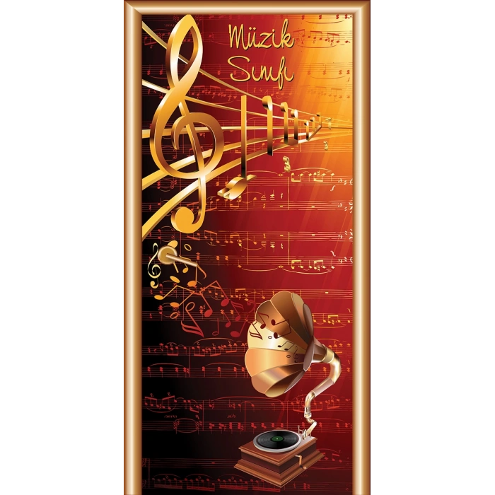 Müzik Sınıfı Kapı Giydirme 37