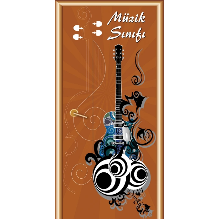 Müzik Sınıfı Kapı Giydirme 38