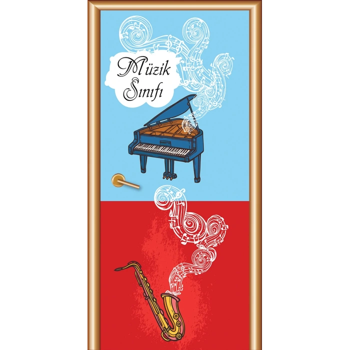 Müzik Sınıfı Kapı Giydirme 39
