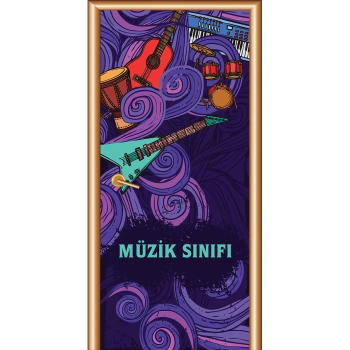 Müzik Sınıfı Kapı Giydirme 40