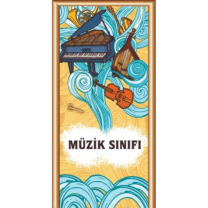 Müzik Sınıfı Kapı Giydirme 41
