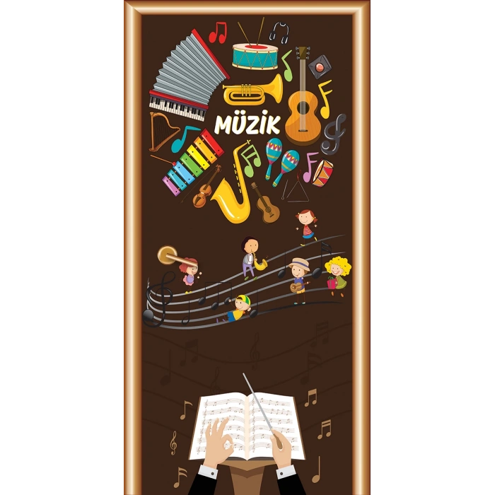 Müzik Sınıfı Kapı Giydirme 43