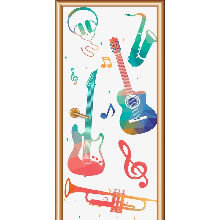 Müzik Sınıfı Kapı Giydirme 50