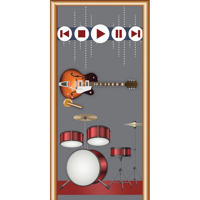 Müzik Sınıfı Kapı Giydirme 51