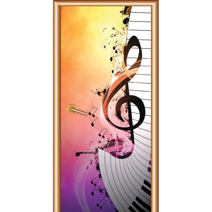 Müzik Sınıfı Kapı Giydirme 53