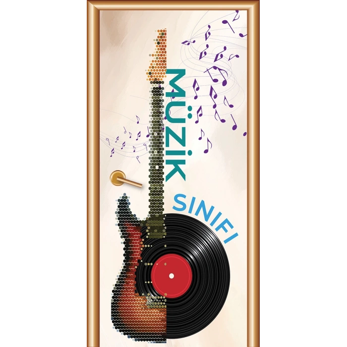 Müzik Sınıfı Kapı Giydirme 54