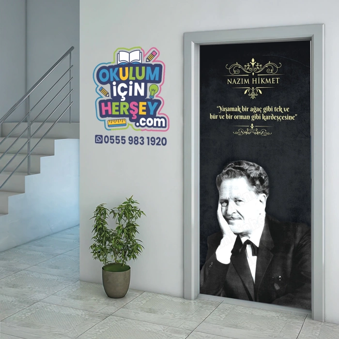 Nazım Hikmet Kapı Giydirme 80