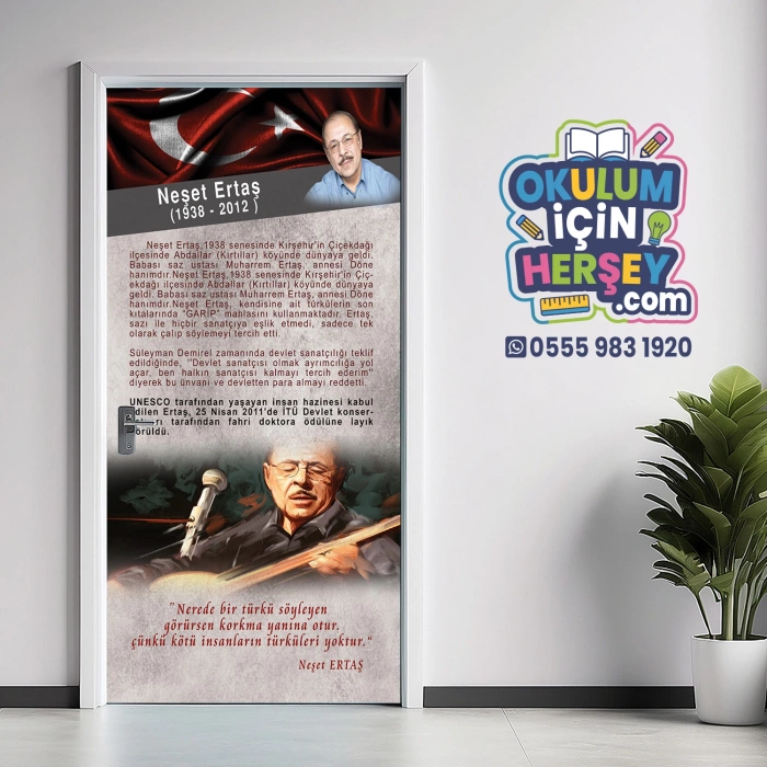 Neşet Ertaş Kapı Giydirme 88