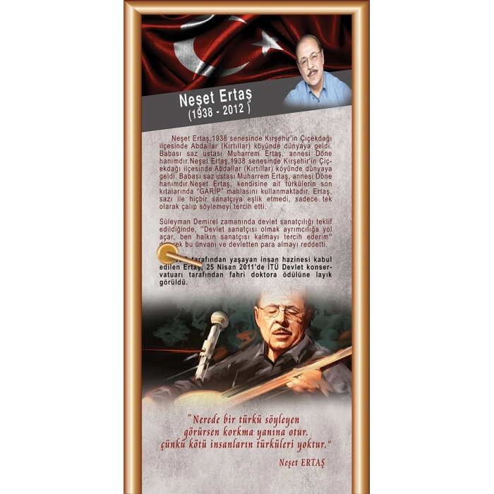 Neşet Ertaş Kapı Giydirme 88