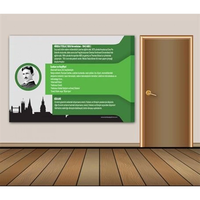 Nikola Tesla Duvar Giydirme 07