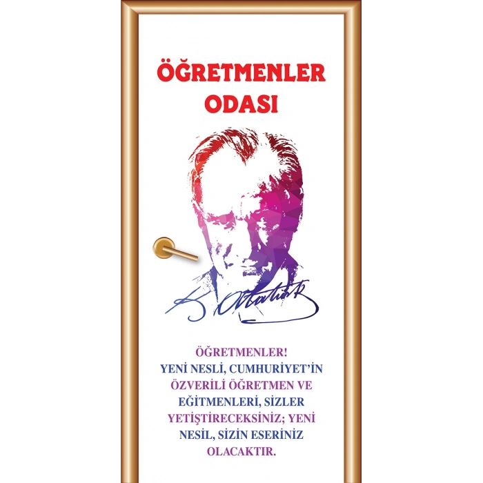 Öğretmenler Odası Kapı Giydirme 123