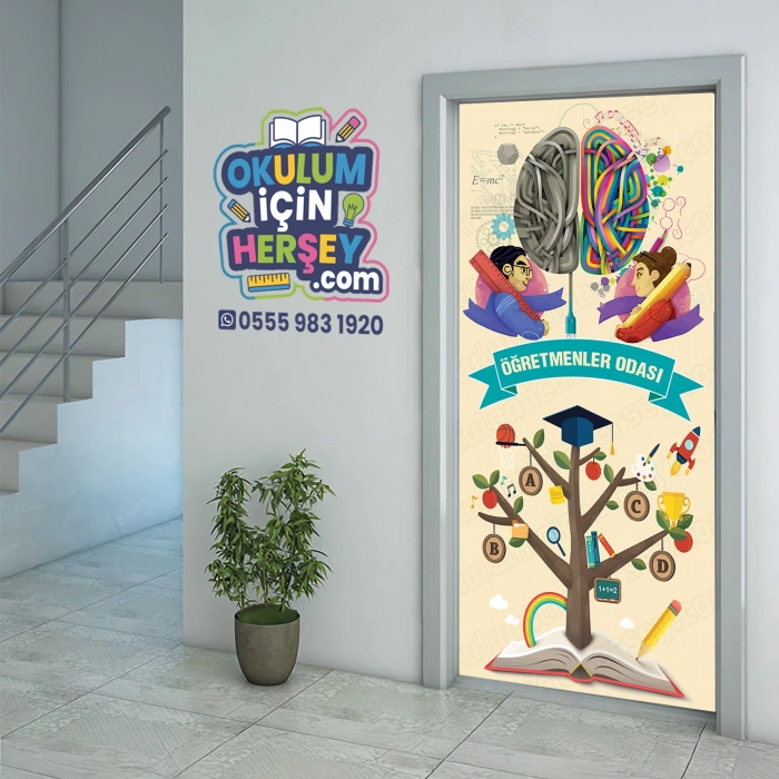 Öğretmenler Odası Kapı Giydirme 124