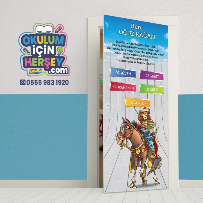 Oğuz Kağan Kapı Giydirme 50