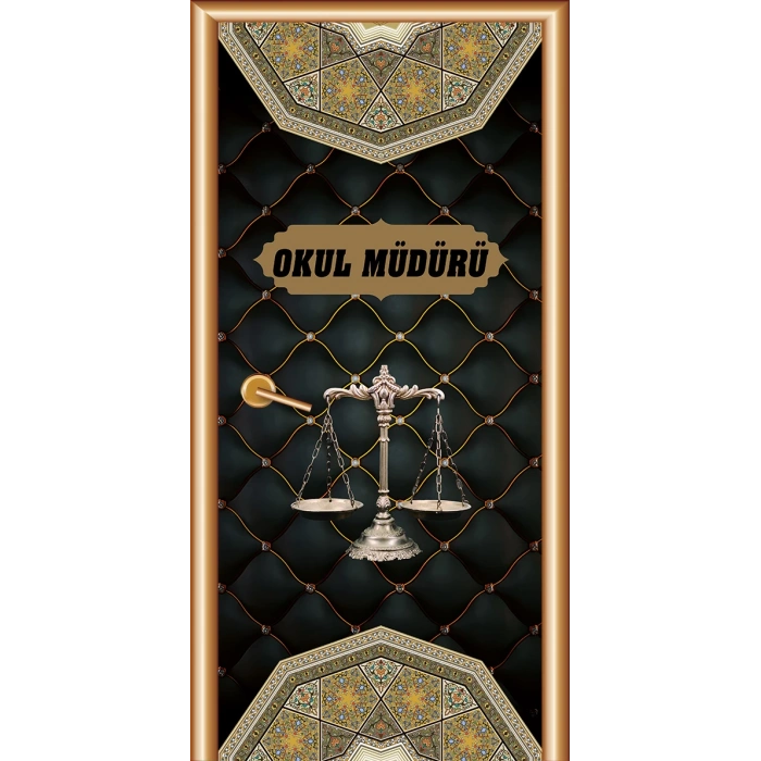 Okul Müdürü Kapı Giydirme 126