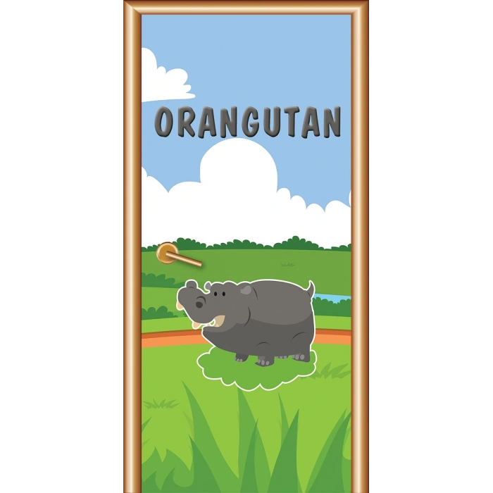 Orangutan Kapı Giydirme 13