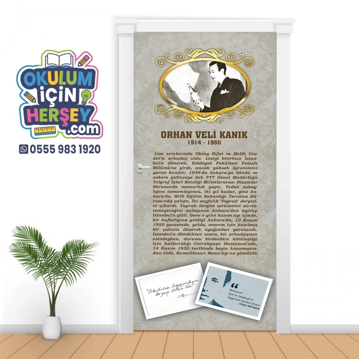 Orhan Veli Kanık Kapı Giydirme 15