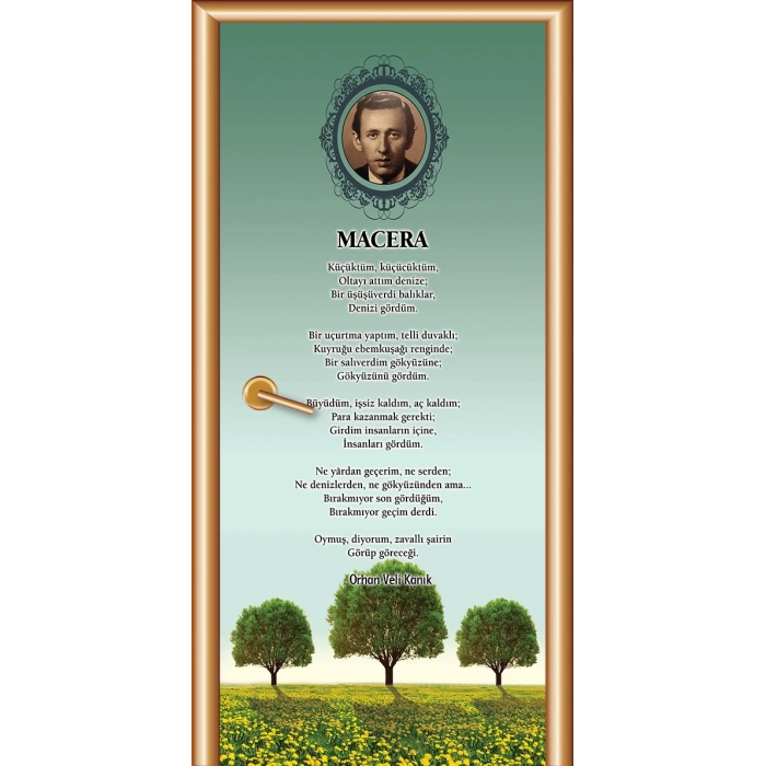 ORHAN VELİ KANIK KG Y 73