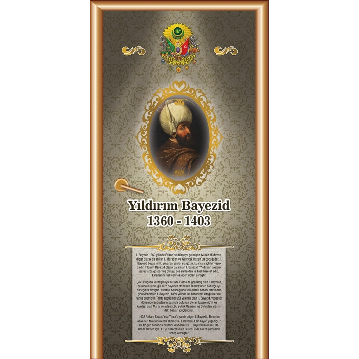 Osmanlı Padişahları Kapı Giydirme 07