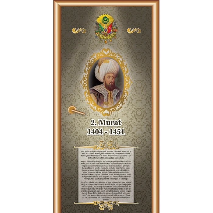 Osmanlı Padişahları Kapı Giydirme 09