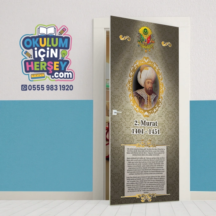 Osmanlı Padişahları Kapı Giydirme 09