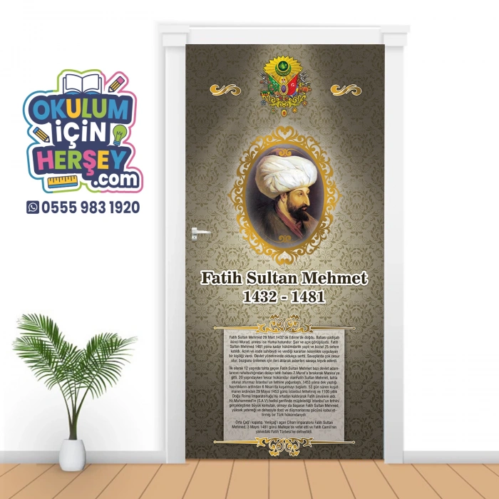 Osmanlı Padişahları Kapı Giydirme 10