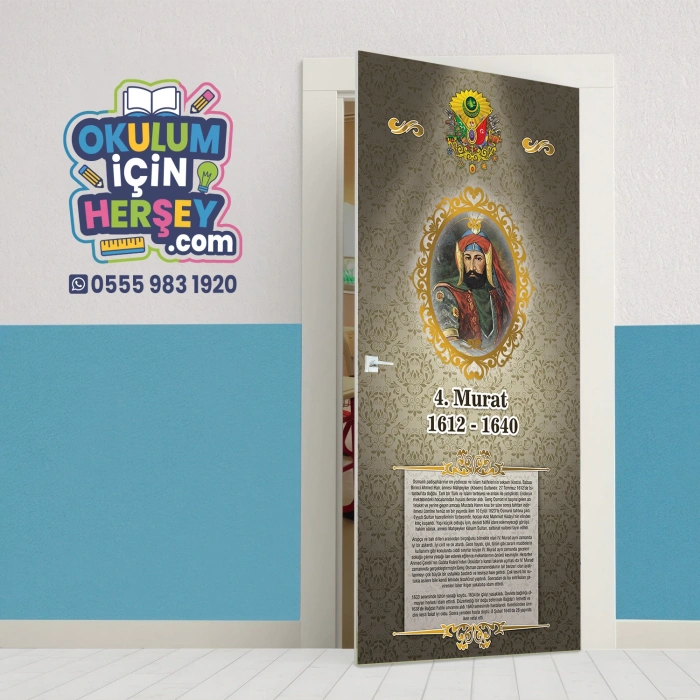 Osmanlı Padişahları Kapı Giydirme 21