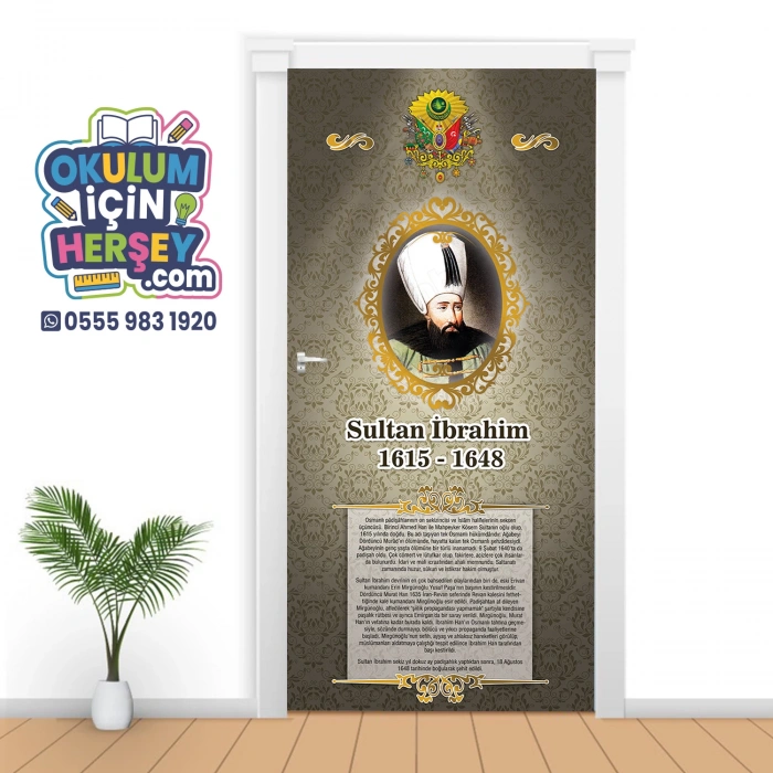 Osmanlı Padişahları Kapı Giydirme 22