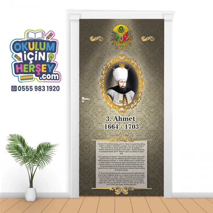 Osmanlı Padişahları Kapı Giydirme 27