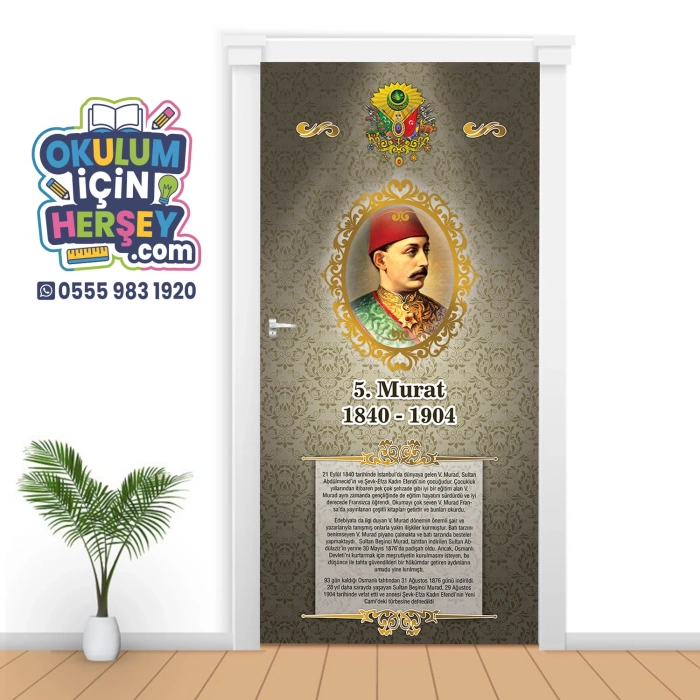 Osmanlı Padişahları Kapı Giydirme 37