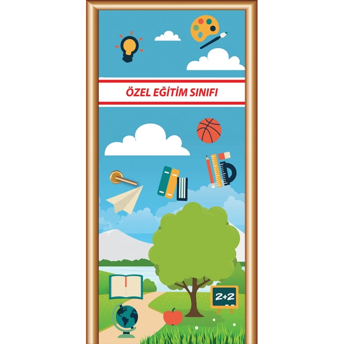 Özel Eğitim Sınıfı Kapı Giydirme 01