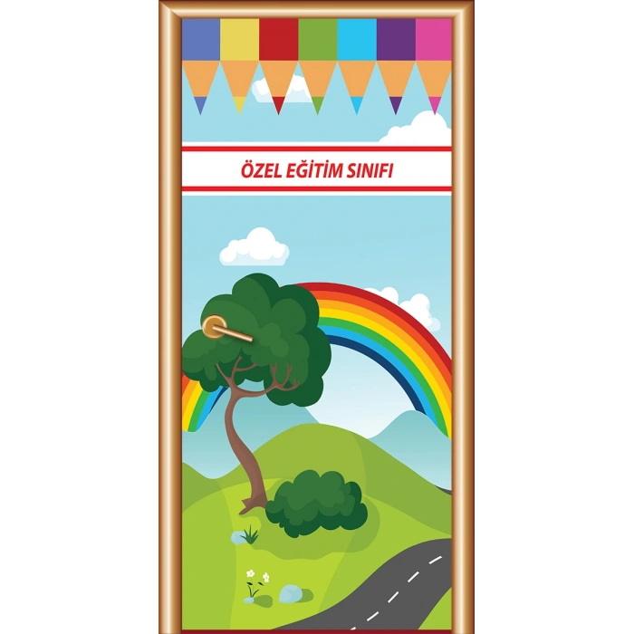 Özel Eğitim Sınıfı Kapı Giydirme 02