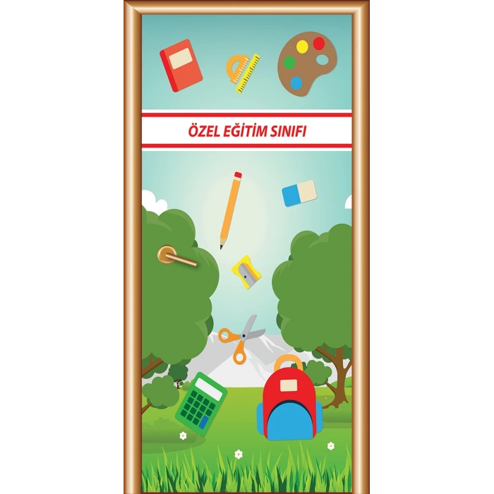 Özel Eğitim Sınıfı Kapı Giydirme 03