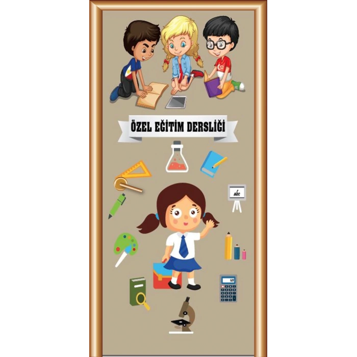 Özel Eğitim Sınıfı Kapı Giydirme 09